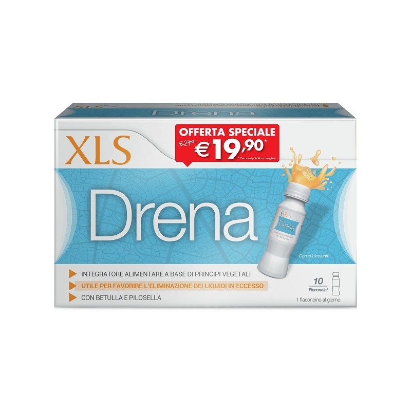 Perrigo Italia Xls Drena 10 Flaconi Da 70 Ml Taglio Prezzo Perrigo Italia - 1