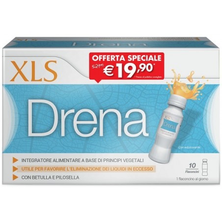 Perrigo Italia Xls Drena 10 Flaconi Da 70 Ml Taglio Prezzo Perrigo Italia - 1