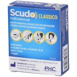 Pasquali Filtro Auricolare Earplug Scudo Classic 5 Coppie 10 Pezzi Pasquali - 3