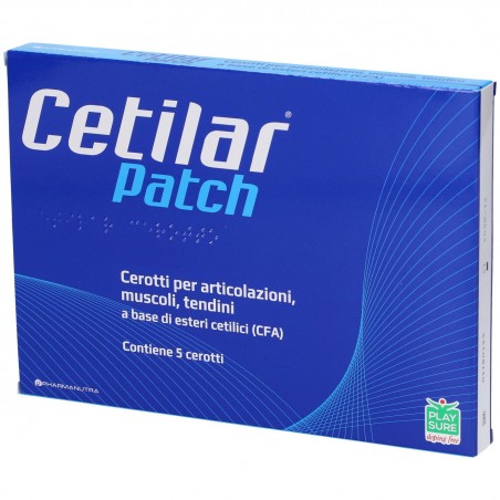 Pharmanutra Cerotto Monouso Cetilar Patch Per Articolazioni Muscoli E Tendini 5 Pezzi Pharmanutra - 1