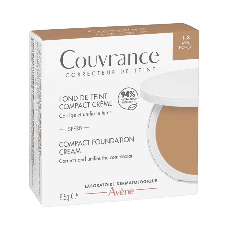 Avene Couvrance Fondotinta Compatto Crema Miele 8.5g Avène - 1