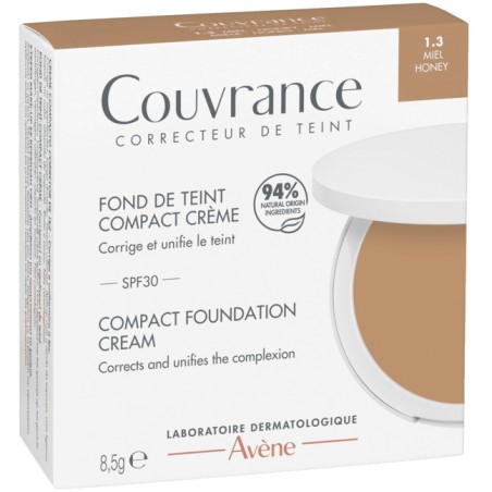 Avene Couvrance Fondotinta Compatto Crema Miele 8.5g Avène - 1