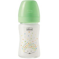 Chicco Biberon Perfect Glass Unisex Silicone Da 150 Ml Chicco - 1