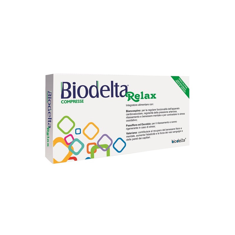 Biodelta Relax 30 Compresse Biodelta - 1