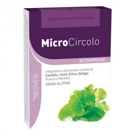 Microcircolo Integratore Per La Circolazione Venosa 30 compresse Laboratorio Della Farmacia - 2