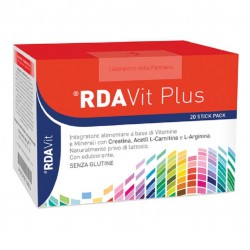 RDAVit Plus Integratore Per Ridurre La Stanchezza 20 Bustine Laboratorio Della Farmacia - 2