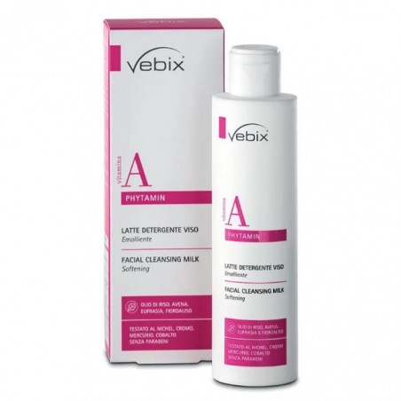 Vebix Phytamin A Latte Detergente Viso Con Vitamina A 250ml Vebix - 1