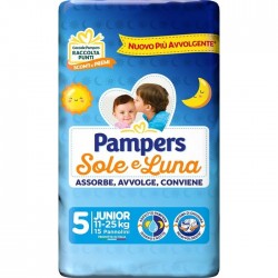 PAMPERS SOLE&LUNA JUNIOR 15 PEZZI  - 1