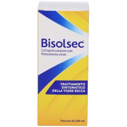 Bisolsec 213 mg Soluzione Orale Tosse Secca Flacone 190 ml  - 2