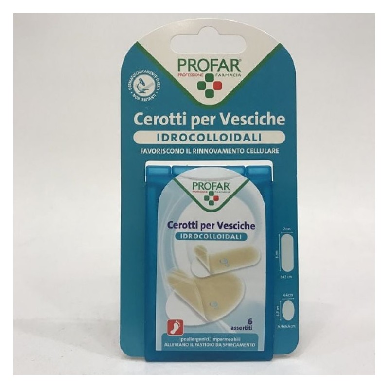 Federfarma. Co Cerotto Idrocolloidale Profar Assortito 6 Pezzi Federfarma. Co - 1