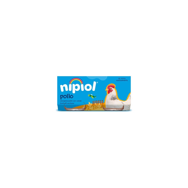 Nipiol Omogeneizzato Pollo 120 G 4 Pezzi Nipiol - 1