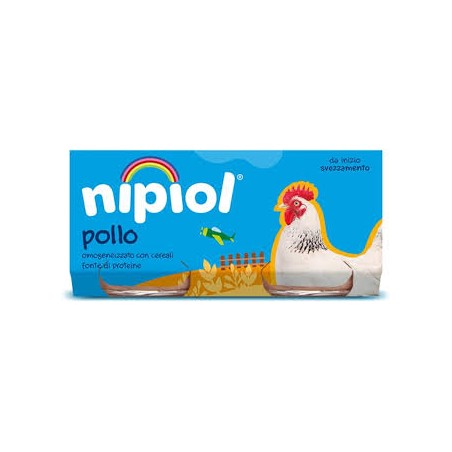 Nipiol Omogeneizzato Pollo 120 G 4 Pezzi Nipiol - 1