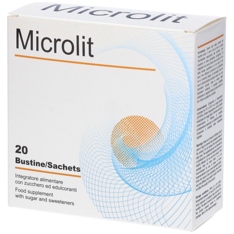 Microlit Integratore Alimentare Potassio Magnesio 20 Bustine  - 1