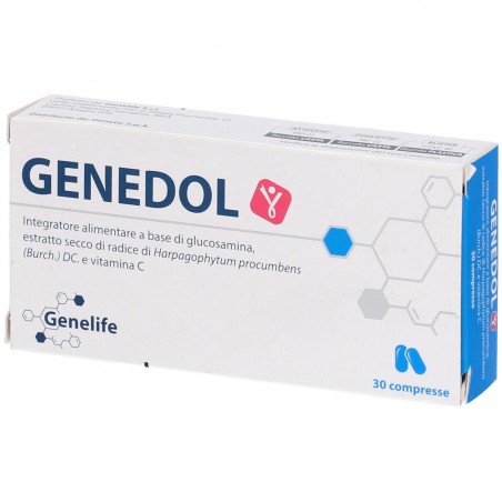 Genedol Integratore Glucosamina Harpagophytum 30 Compresse  - 1