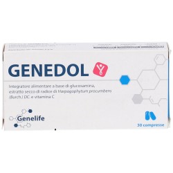 Genedol Integratore Glucosamina Harpagophytum 30 Compresse  - 5