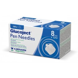 A. Menarini Diagnostics Ago Per Penna Da Insulina Glucoject 8 Mm Gauge 32 100 Pezzi A. Menarini Diagnostics - 1