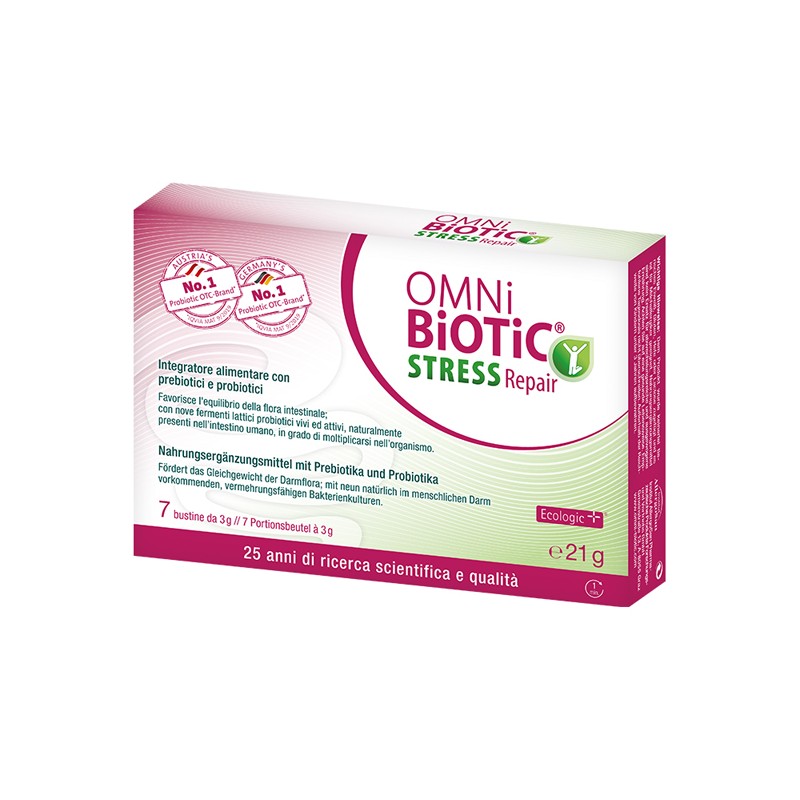 Institut Allergosan Gmbh Omni Biotic Stress Repair 7 Bustine Da 3 G Institut Allergosan Gmbh - 1