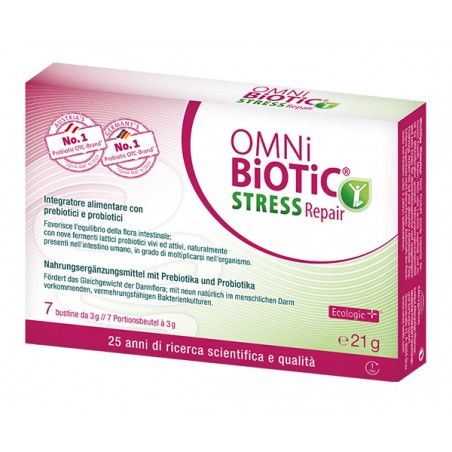 Institut Allergosan Gmbh Omni Biotic Stress Repair 7 Bustine Da 3 G Institut Allergosan Gmbh - 1