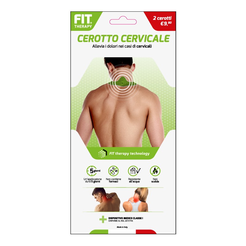 D. Fenstec Fit Therapy Cerotto Cervicale 2 Pezzi D. Fenstec - 1