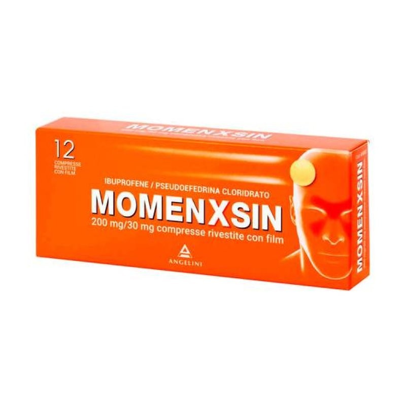 MomenXsin Congestione Nasale e Cefalea 12 Compresse MomenXsin - 1