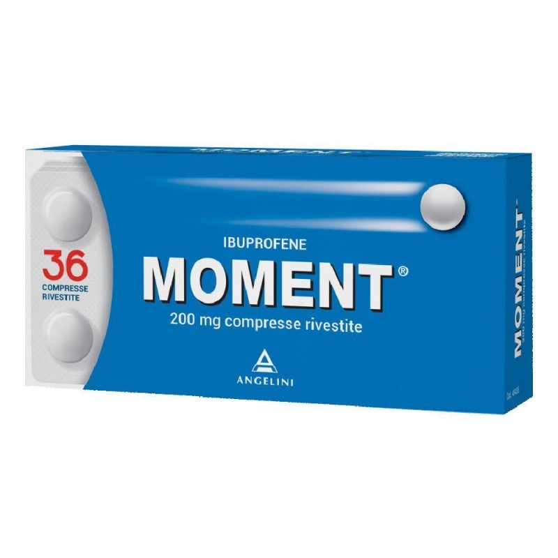 Moment Ibuprofene 200 Mg Antidolorifico 36 Compresse Moment - 2