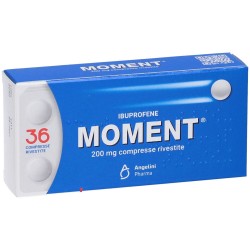 Moment Ibuprofene 200 Mg Antidolorifico 36 Compresse Moment - 12