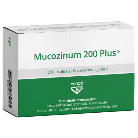 Mucozinum 200 Plus Rimedio Immunostimolante Omeopatico 12 Capsule  - 2