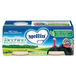 Danone Nutricia Soc. Ben. Mellin Omogeneizzato Tacchino 2 X 80 G Danone Nutricia Soc. Ben. - 1