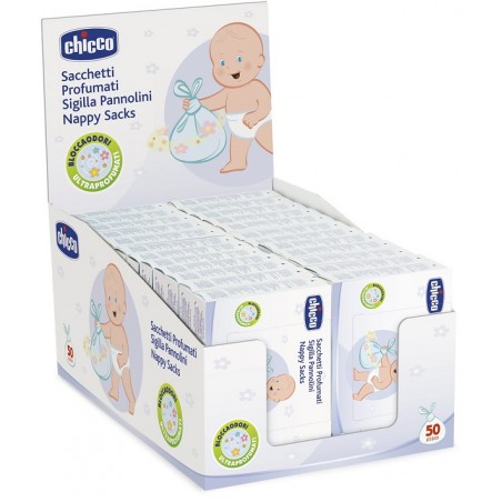 Chicco Sacchetti Profumati Pannolini 50 Pezzi Chicco - 1