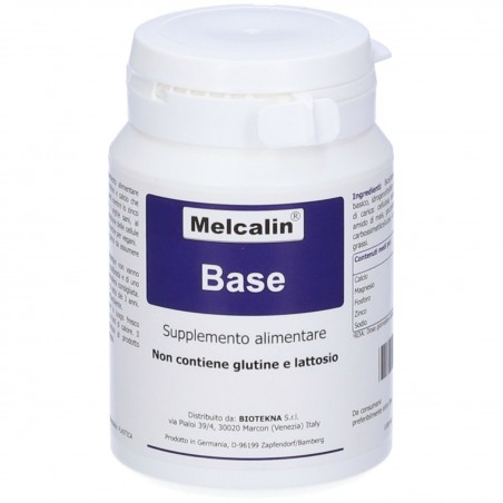 Melcalin Base Supplemento Minerale Ossa e Denti 84 Compresse Biotekna - 1