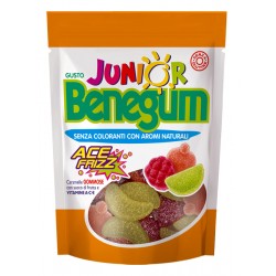 Perfetti Van Melle Italia Benegum Junior Ace Frizz Caramelle Gommose Con Succo Di Frutta E Vitamine A C E 90 G Perfetti Van Mell