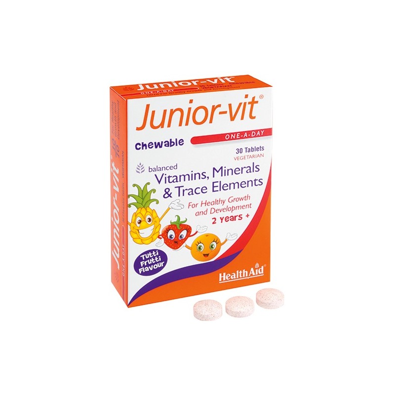 Healthaid Italia Juniorvit Blister 30 Tavolette Masticabili Healthaid Italia - 1