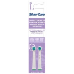 Zzolificio Piave Silvercare Sensitive 2 Testine Ricambio Compatibili Oral B Zzolificio Piave - 1