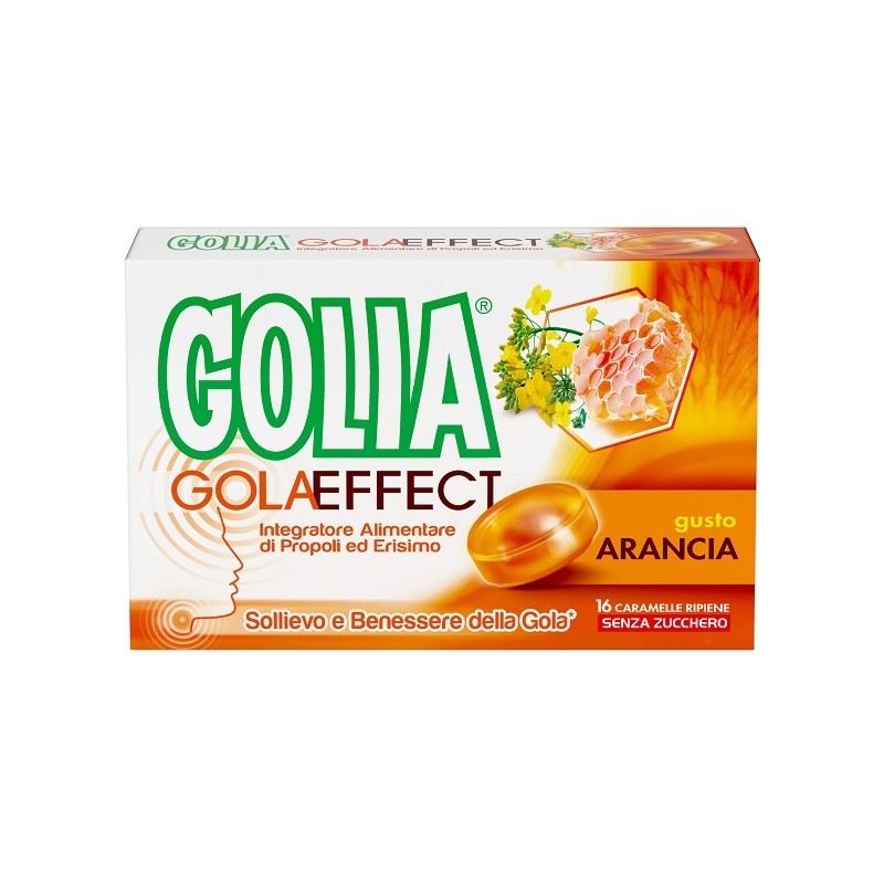 Perfetti Van Melle Italia Golia Gola Effect Arancia 16 Caramelle Ripiene Perfetti Van Melle Italia - 1