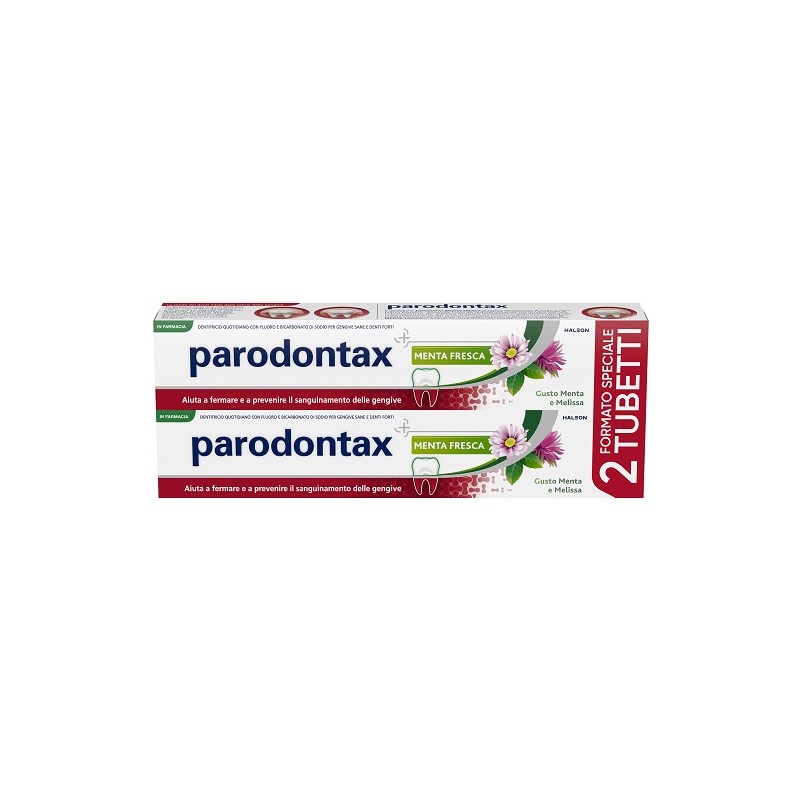 Haleon Italy Parodontax Bipack Menta Fresca 2 X 75 Ml Haleon Italy - 1