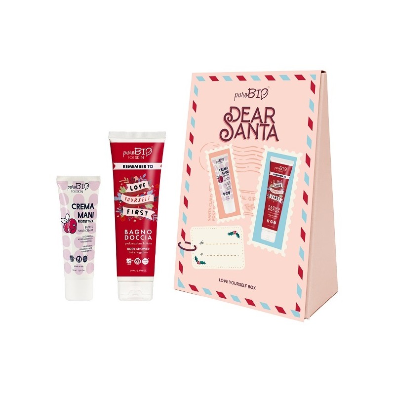 Mami Purobio Cosmetics Love Yourself Box 1 Bagnodoccia 150 Ml + 1 Crema Mani 5 Ml PuroBio - 1