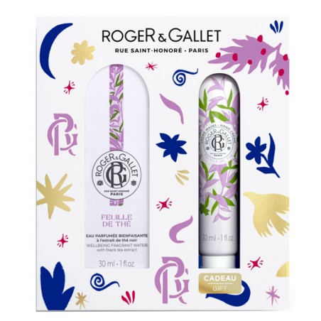 Roger & Gallet Set Feuille De Thé Acqua Di Benessere + Crema Mani Roger & Gallet - 1