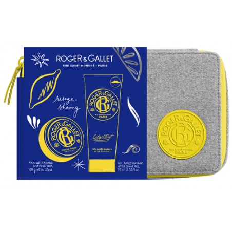 Roger & Gallet Trousse Uomo Rasatura Shaving Bar + Dopobarba Roger & Gallet - 1