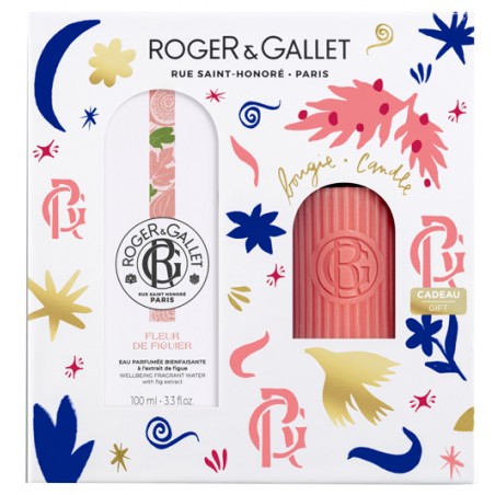 Roger & Gallet Set Fleur De Figuier Acqua Profumata + Candela Roger&gallet - 1