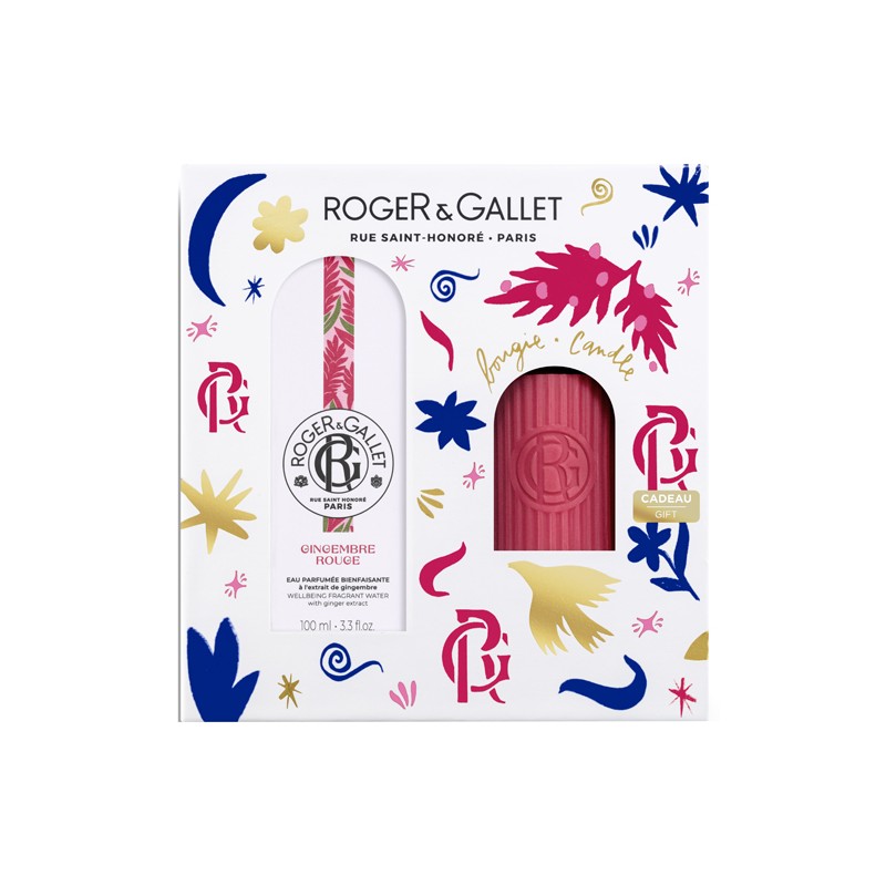 Roger & Gallet Set Gingembre Rouge Acqua Profumata + Candela Roger & Gallet - 1