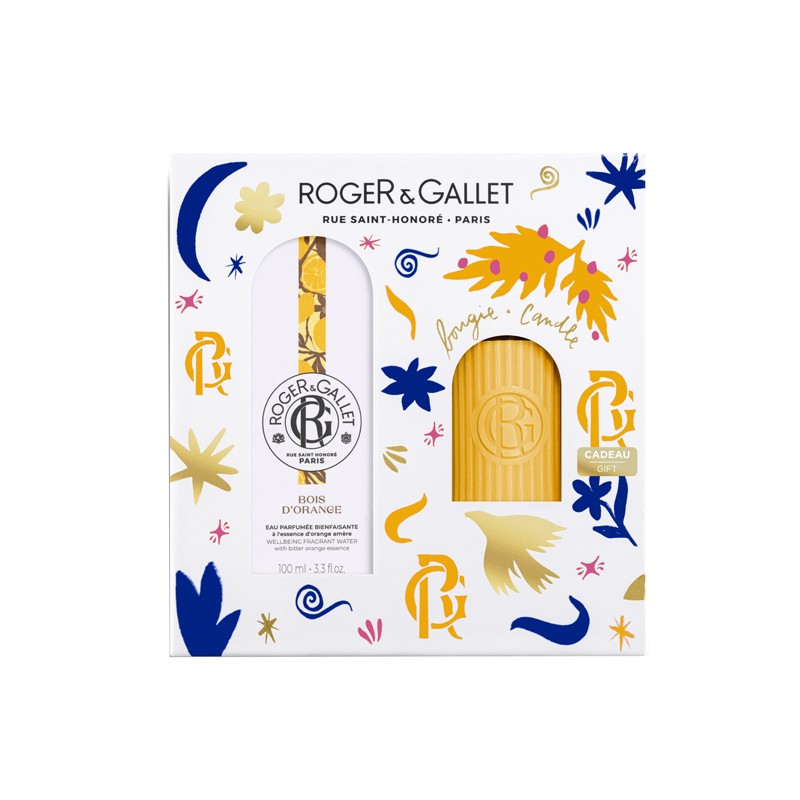 Roger & Gallet Set Bois D'Orange Acqua Profumata + Candela Roger & Gallet - 1