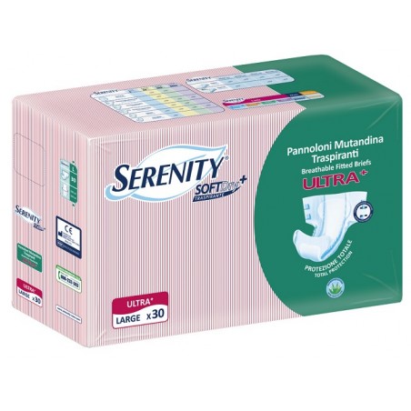 Pannolone A Mutandina Serenity Fitted Ultra + Aloe L 30 Pezzi Serenity - 1