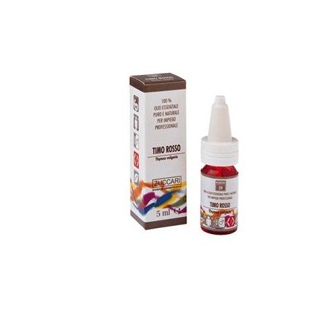 Zuccari Timo Rosso Olio Essenziale Naturale 10 Ml Zuccari - 1