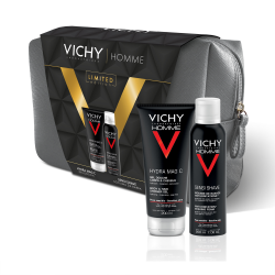 Vichy Pochette Regalo Uomo con Gel Doccia e Schiuma da Barba Vichy - 1