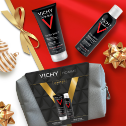 Vichy Pochette Regalo Uomo con Gel Doccia e Schiuma da Barba Vichy - 3