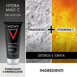 Vichy Pochette Regalo Uomo con Gel Doccia e Schiuma da Barba Vichy - 5