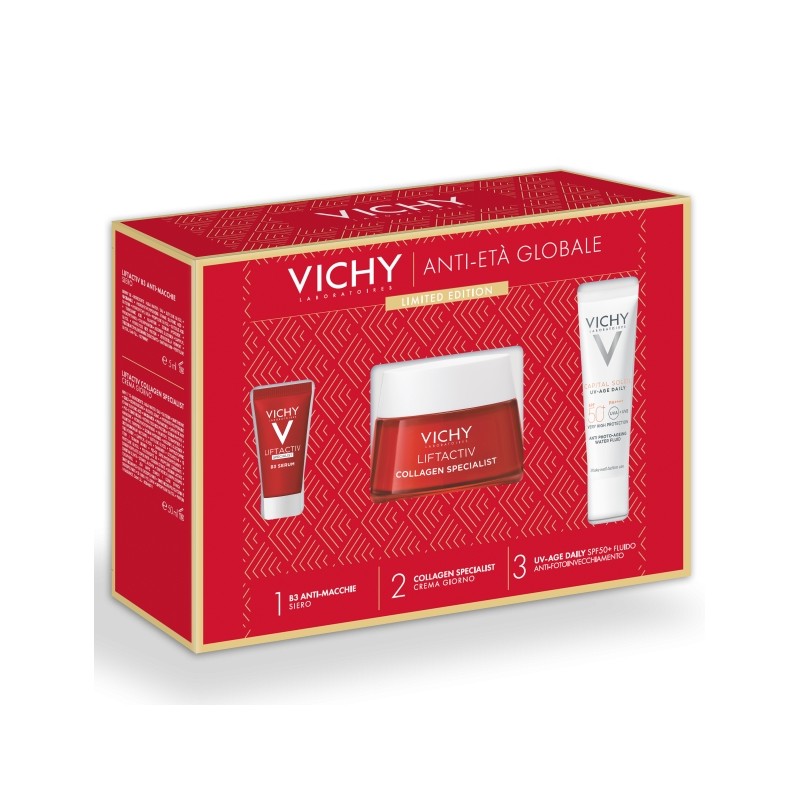 Vichy Cofanetto Antietà Globale B3 con Siero, Crema Giorno e SPF50+ Vichy - 2