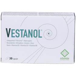 Vestanol Integratore Antiossidante Cardiovascolare 30 Capsule Erbozeta - 6