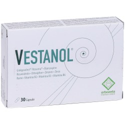 Vestanol Integratore Antiossidante Cardiovascolare 30 Capsule Erbozeta - 7