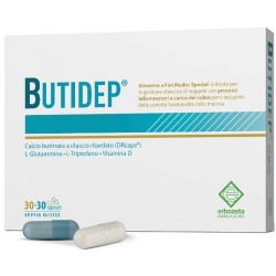 Butidep Doppia Capsula Supporto Colon e Mucosa 30+30 Capsule Erbozeta - 2